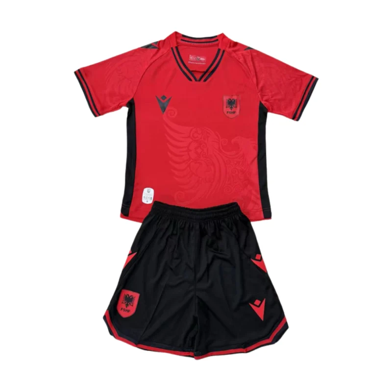 Albanië Thuis Set 2025/26 Kids