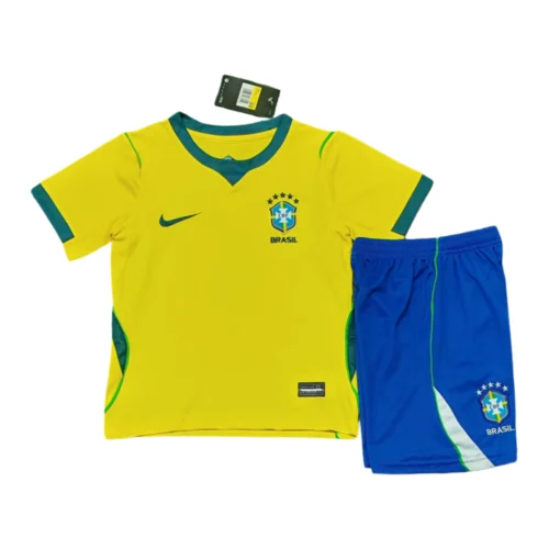 Brazilië Thuis Set 2025/26 Kids